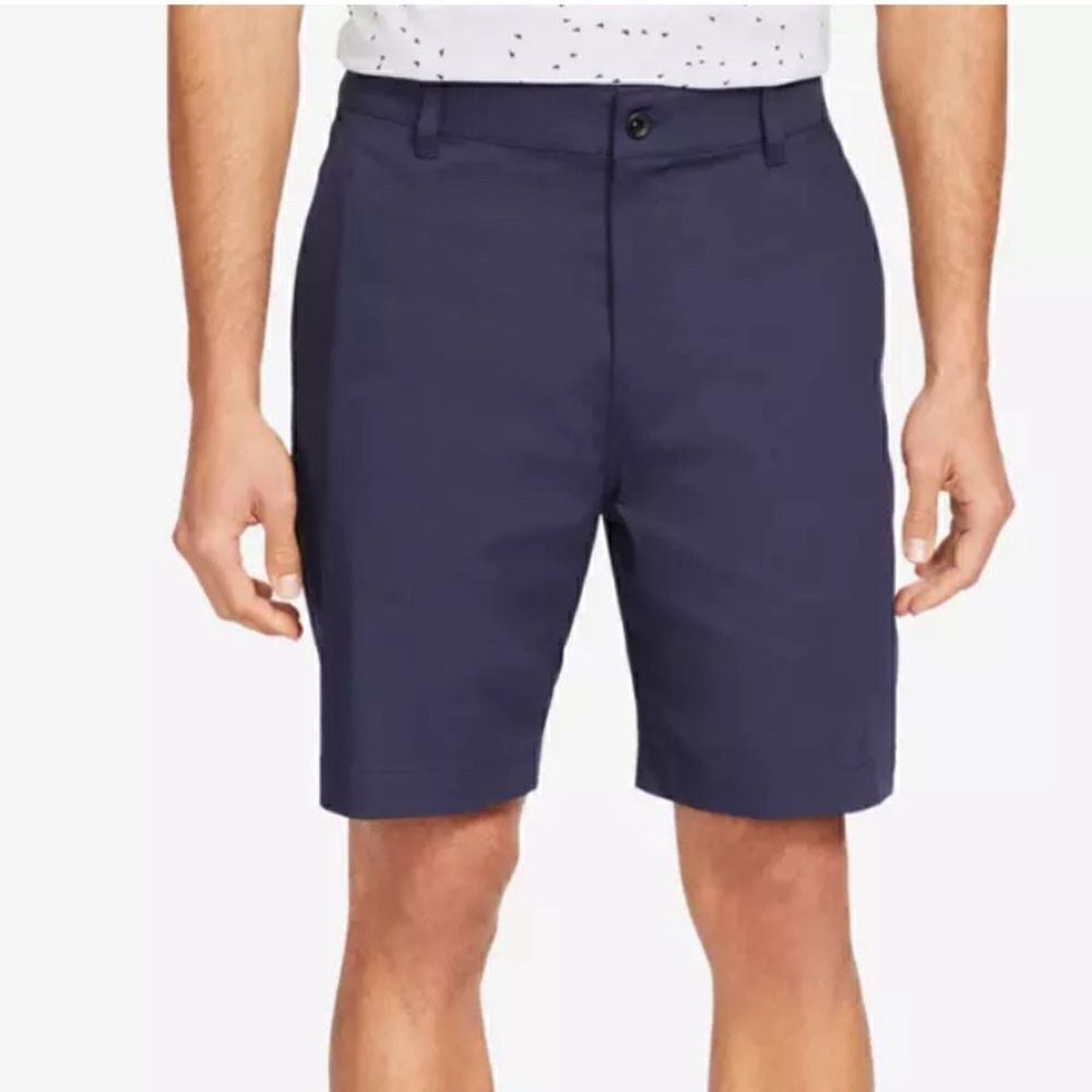 Nike Golf Tour Performance Dri Fit Shorts Flat Front in Navy Size 34”~ NWT